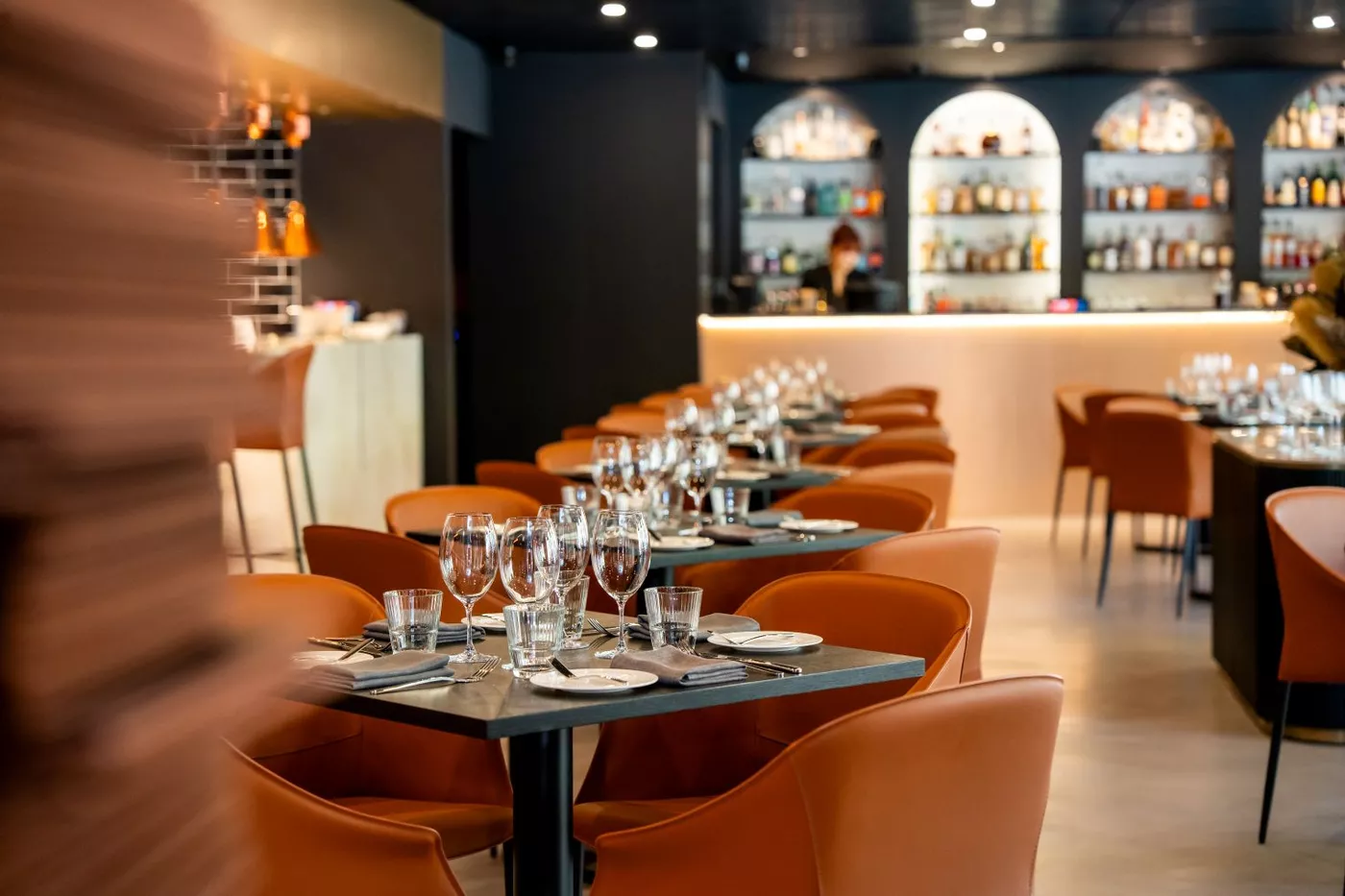 Dining room at CU29 Restaurant & Bar in West Perth