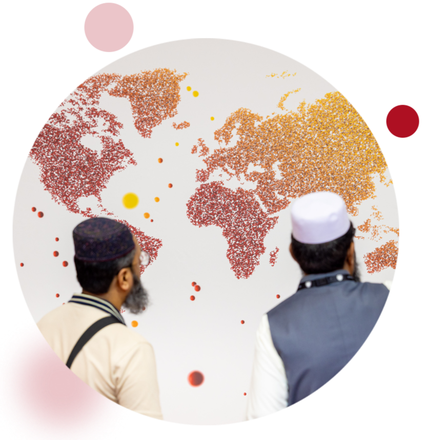 Working with cardiac societies around the world