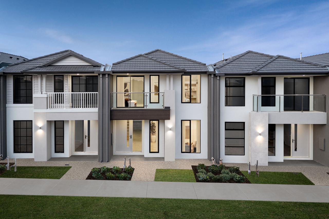 Manor Lakes Townhome Facades, Holyoake Parade