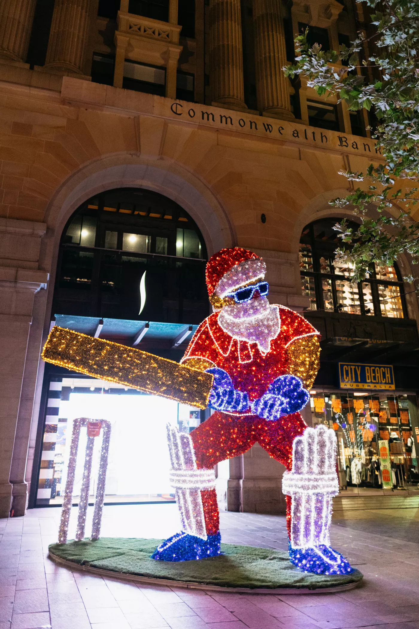 Cricket santa
