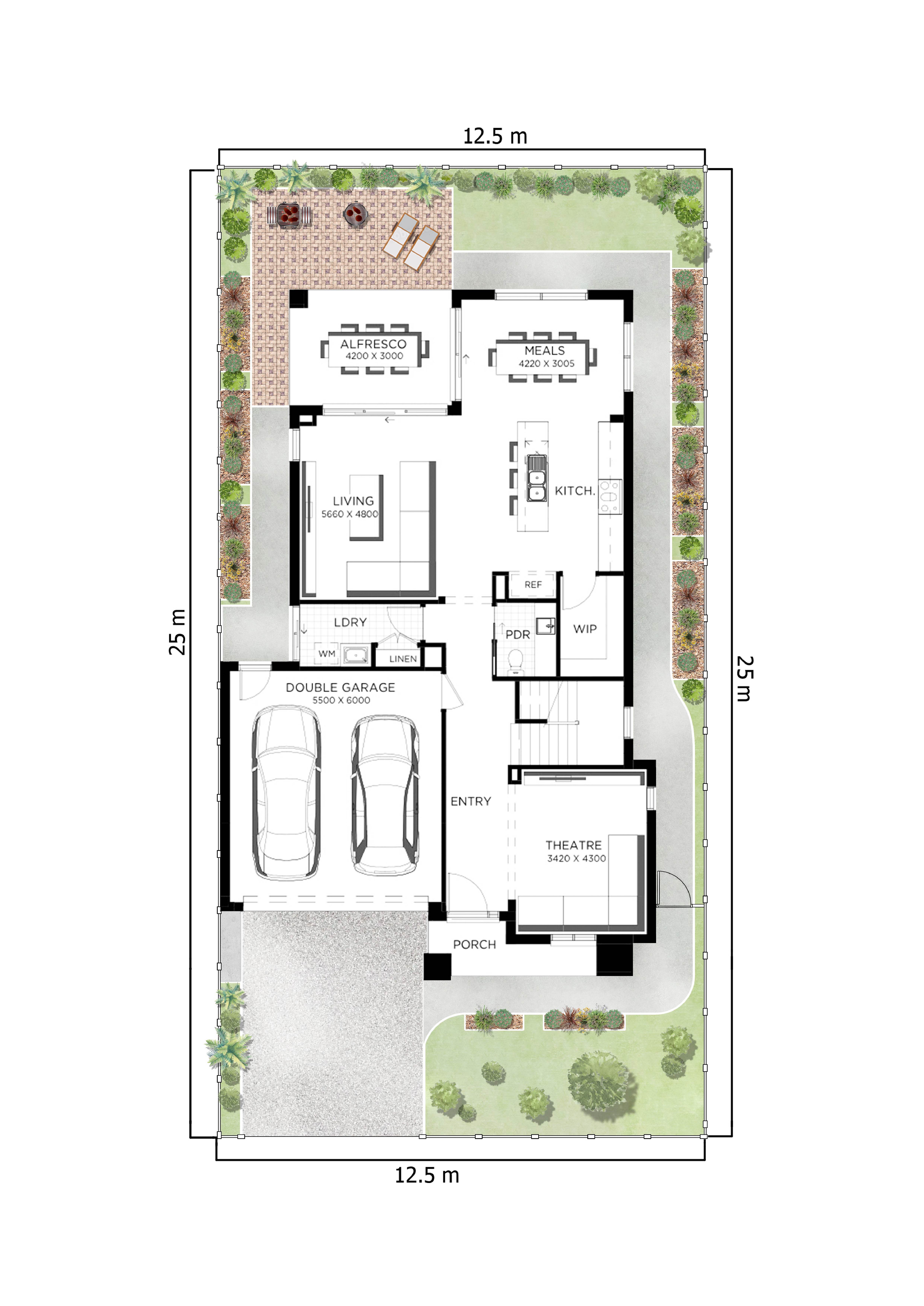 Huntington Grand 34  (25.3) floor plan