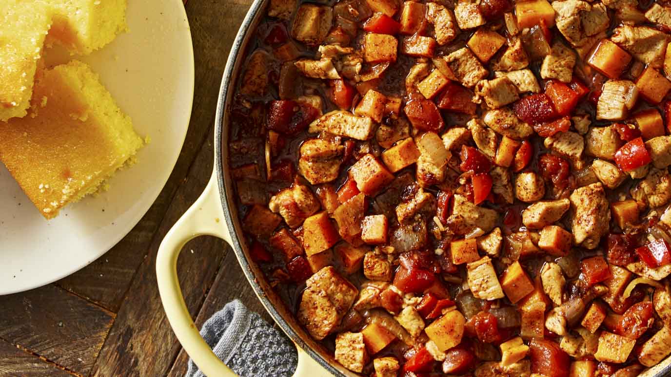 Chicken Chili with Sweet Potato