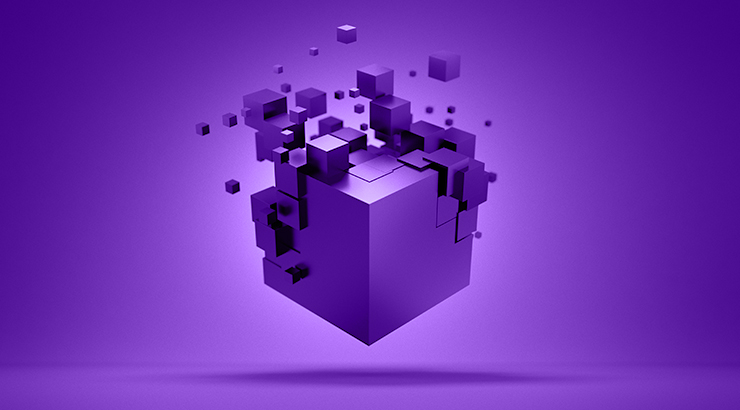 Abstract depiction of fragmented systems illustrating technology silos and disconnected workflows.==.jfif