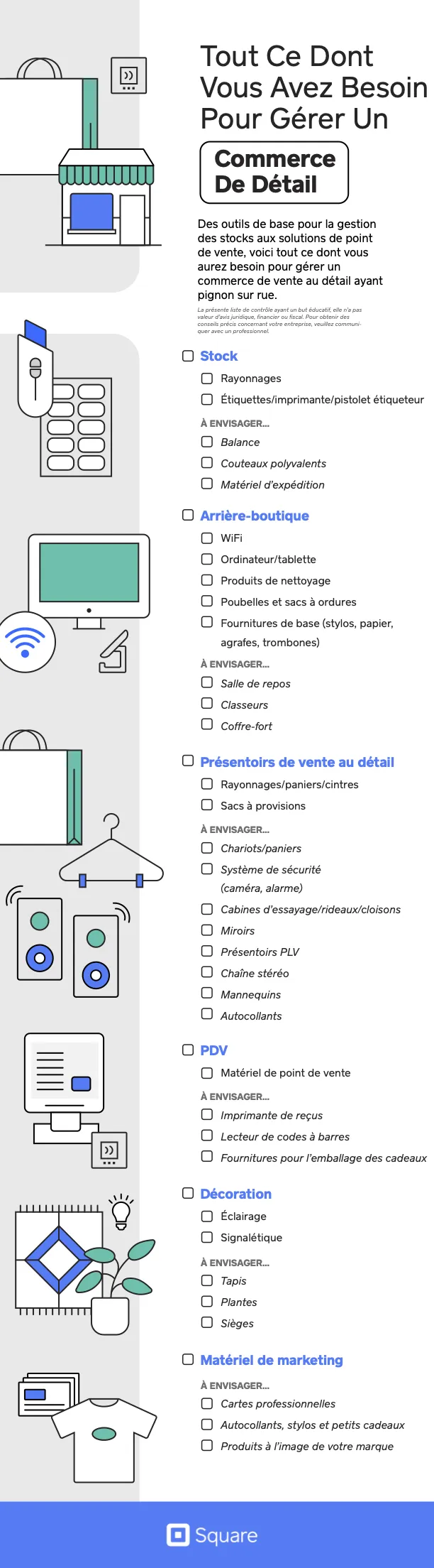 Square RETAIL BusinessHardwareChecklist v1 final FR