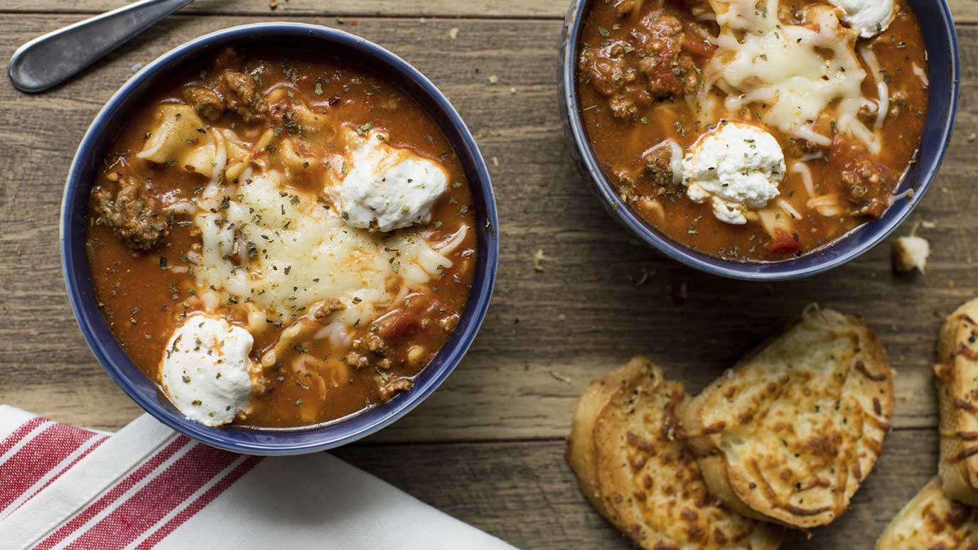 Lasagna Soup
