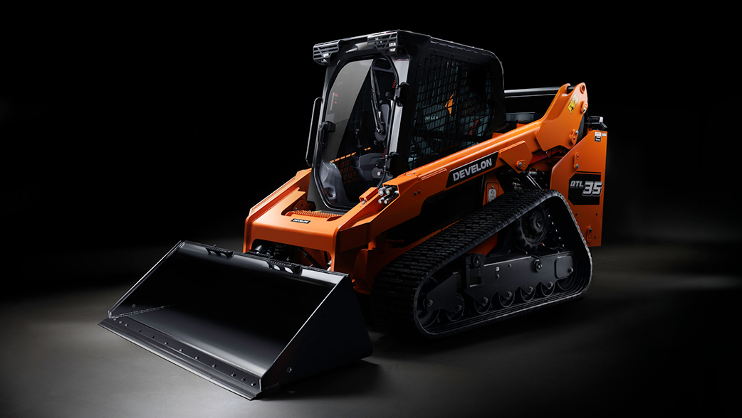 DEVELON DTL35 compact track loader prototype machine.