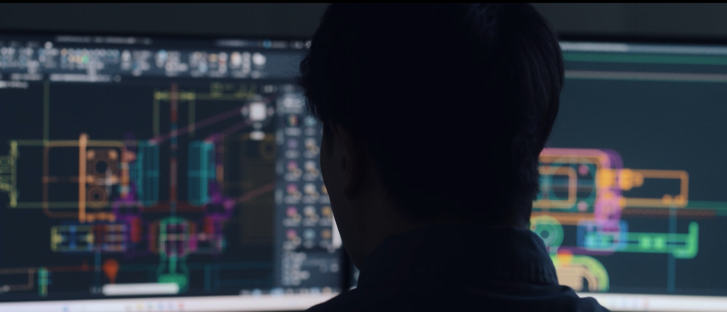 ブランドムービーより｜品質を支える現場スタッフのカット