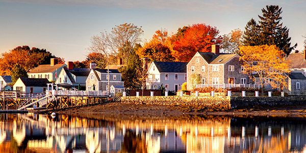 houses by the sea