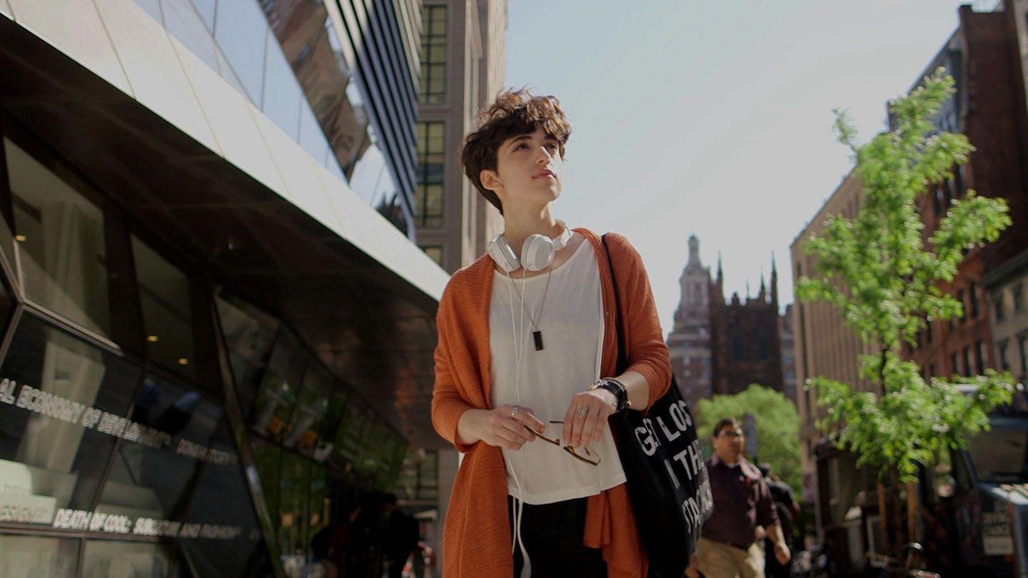 A College, in a University, in a City