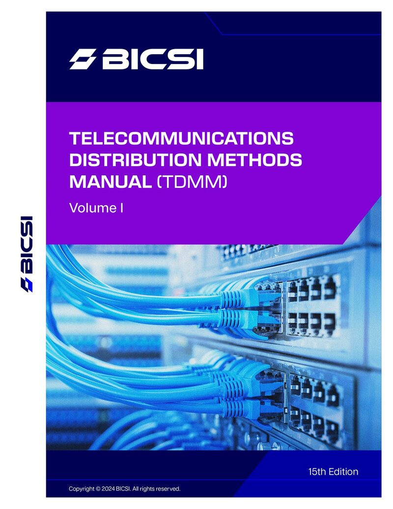 Cover image of Telecommunications Distribution Methods Manual (TDMM)