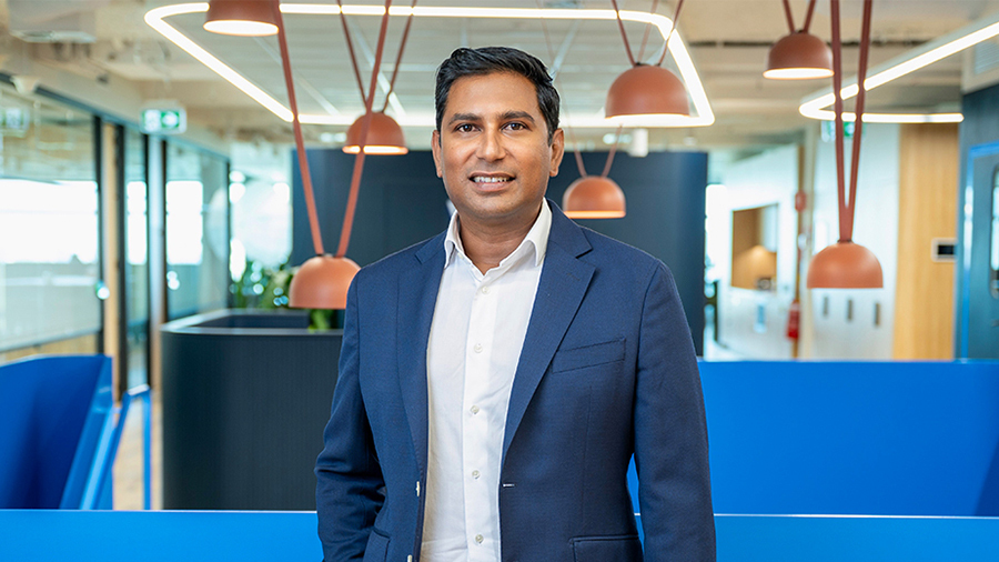 Profile picture of Vocus Chief Executive, Business & Consumer, Nitesh Naidoo