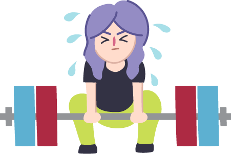 Feeling weak or inadequate