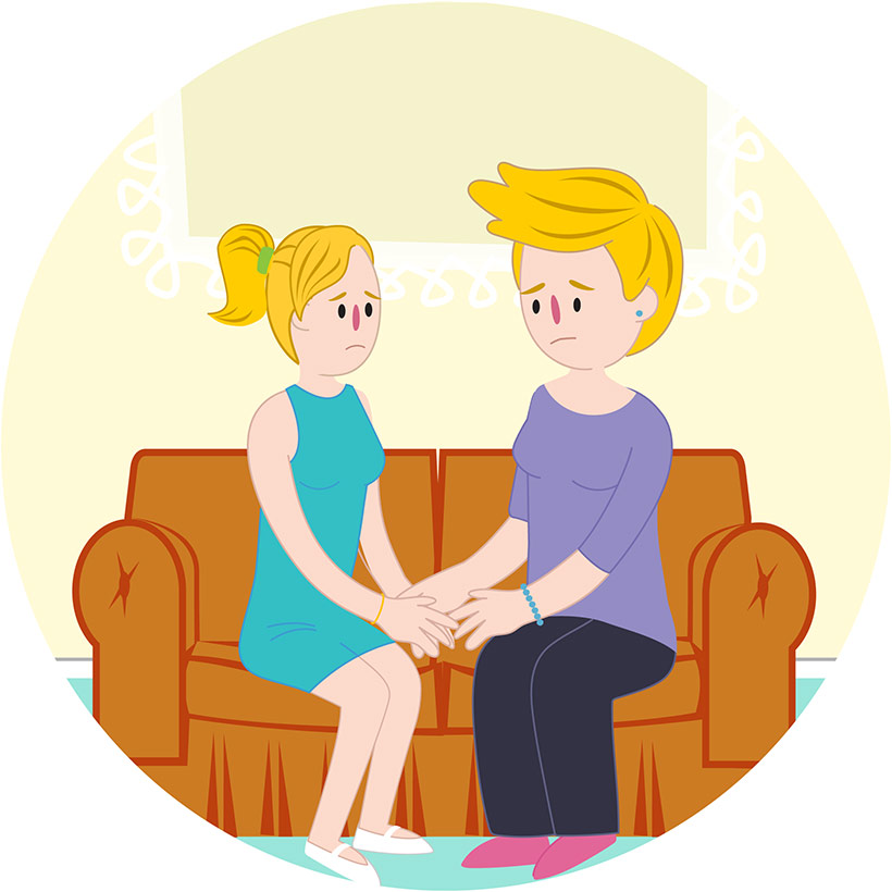 I wasn't coping well after experience violence in my relationship...