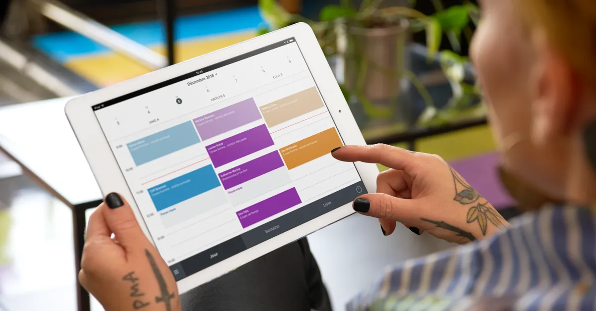 Logiciel de rapports du salon