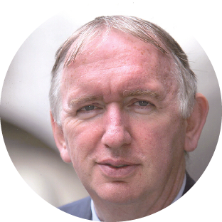 Professional headshot of Gerry McElvaney, MBBCh, FRCPI, DSc. 