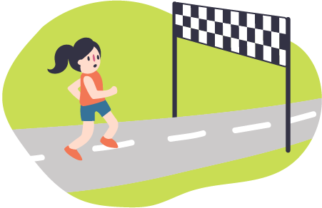 Take action and work towards realistic goals