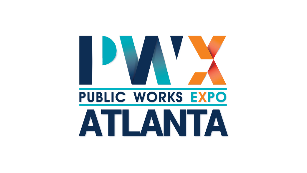 The logo for the Public Works Expo in Atlanta.