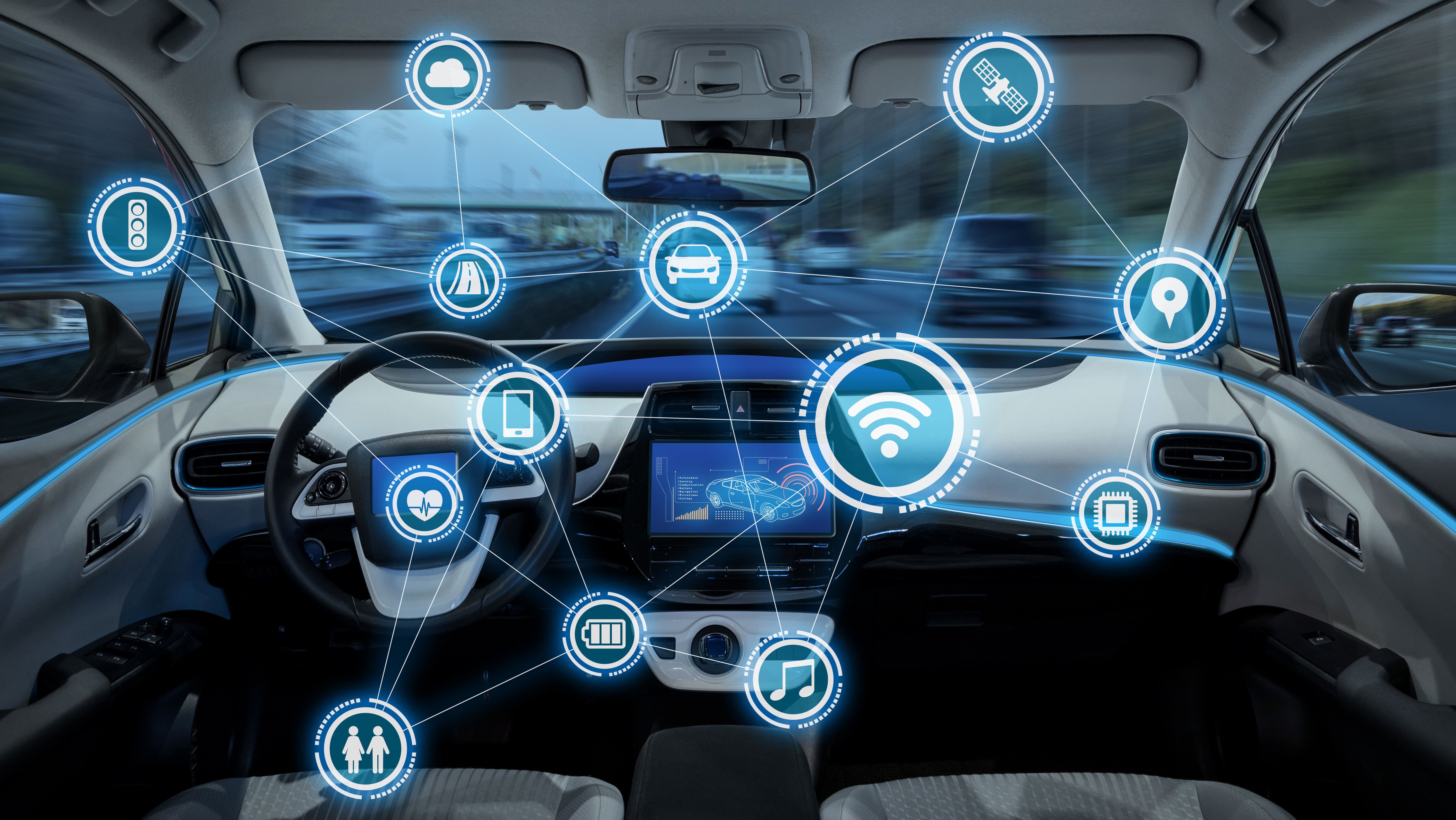 Car Interior Diagram