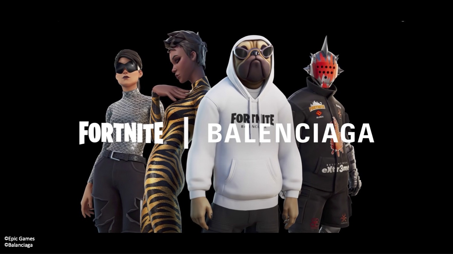 Fortnite and BALENCIAGA