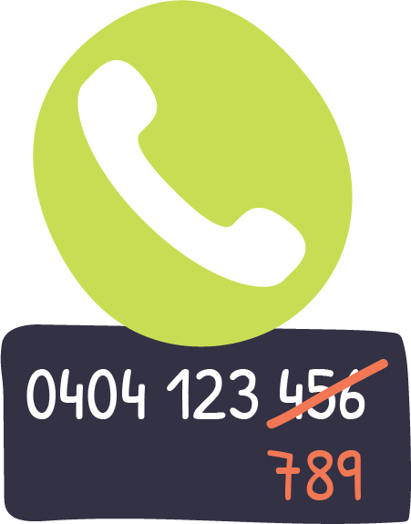 Change your mobile number