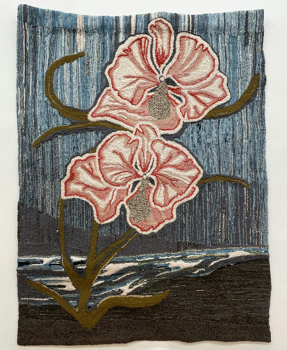 Night Blooming Orchid, Touched by Fire