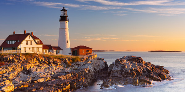 Maine coastline