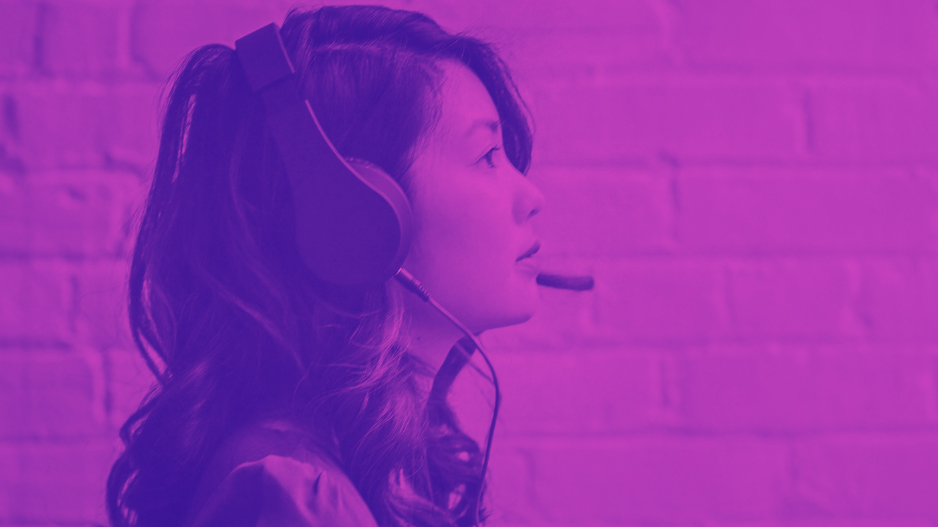 Counsellor looking into distance
