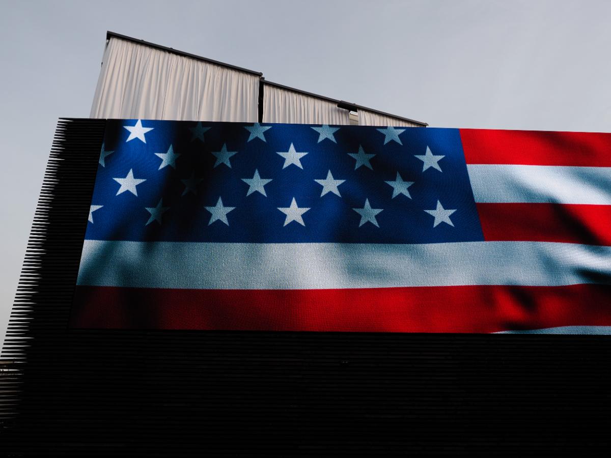 アメリカ館。