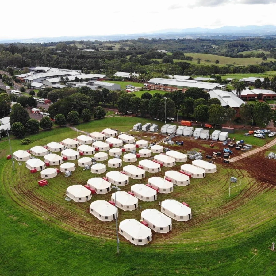Coates flood emergency set-up