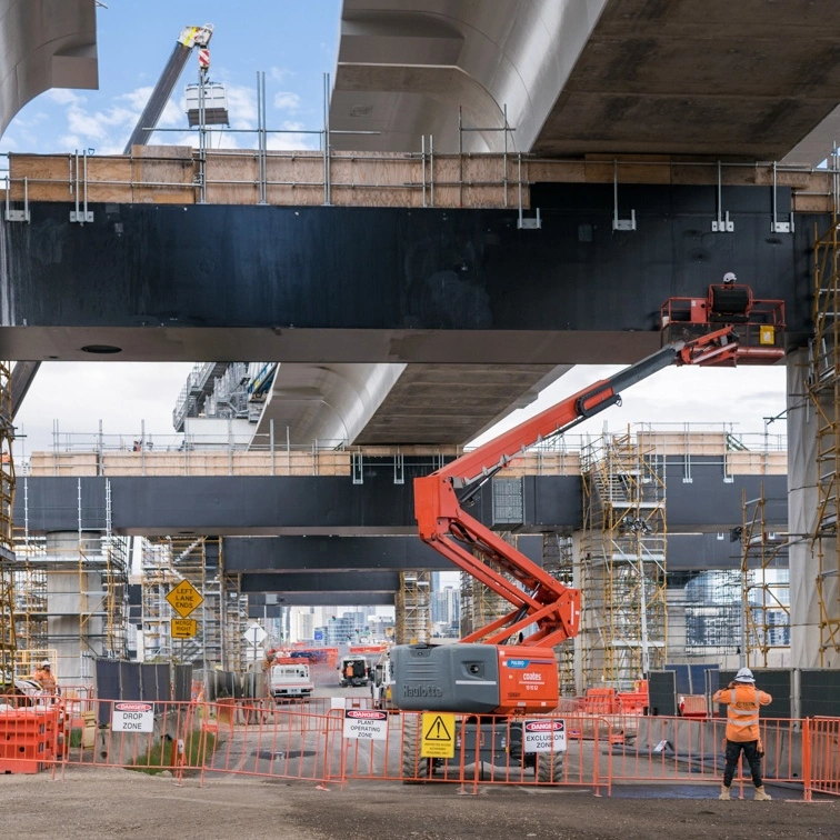 West Gate tunnel construction project