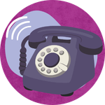 A phone ringing.