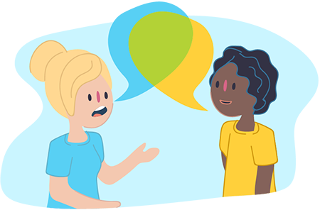 Get support and talk to someone you trust