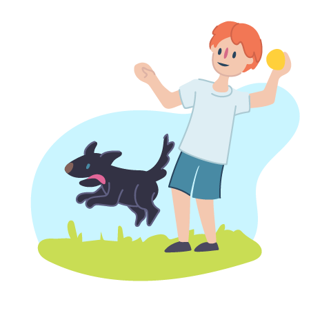 Ask what you can do to help the situation e.g. look after pets
