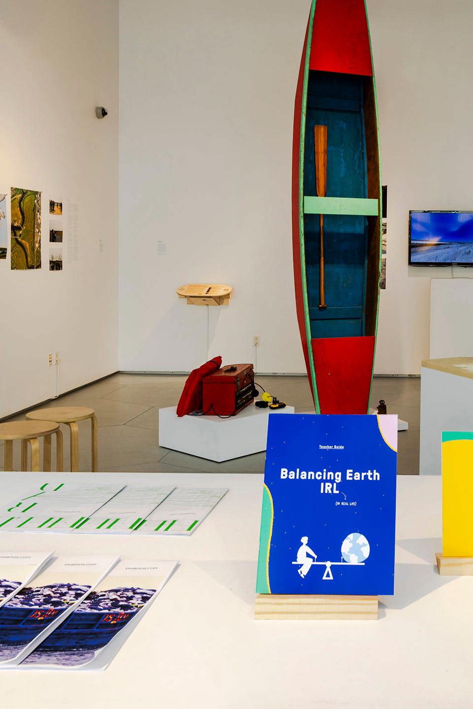 Photograph from the exhibition In Plain View: Transforming Freshkills from Landfill to Landscape.