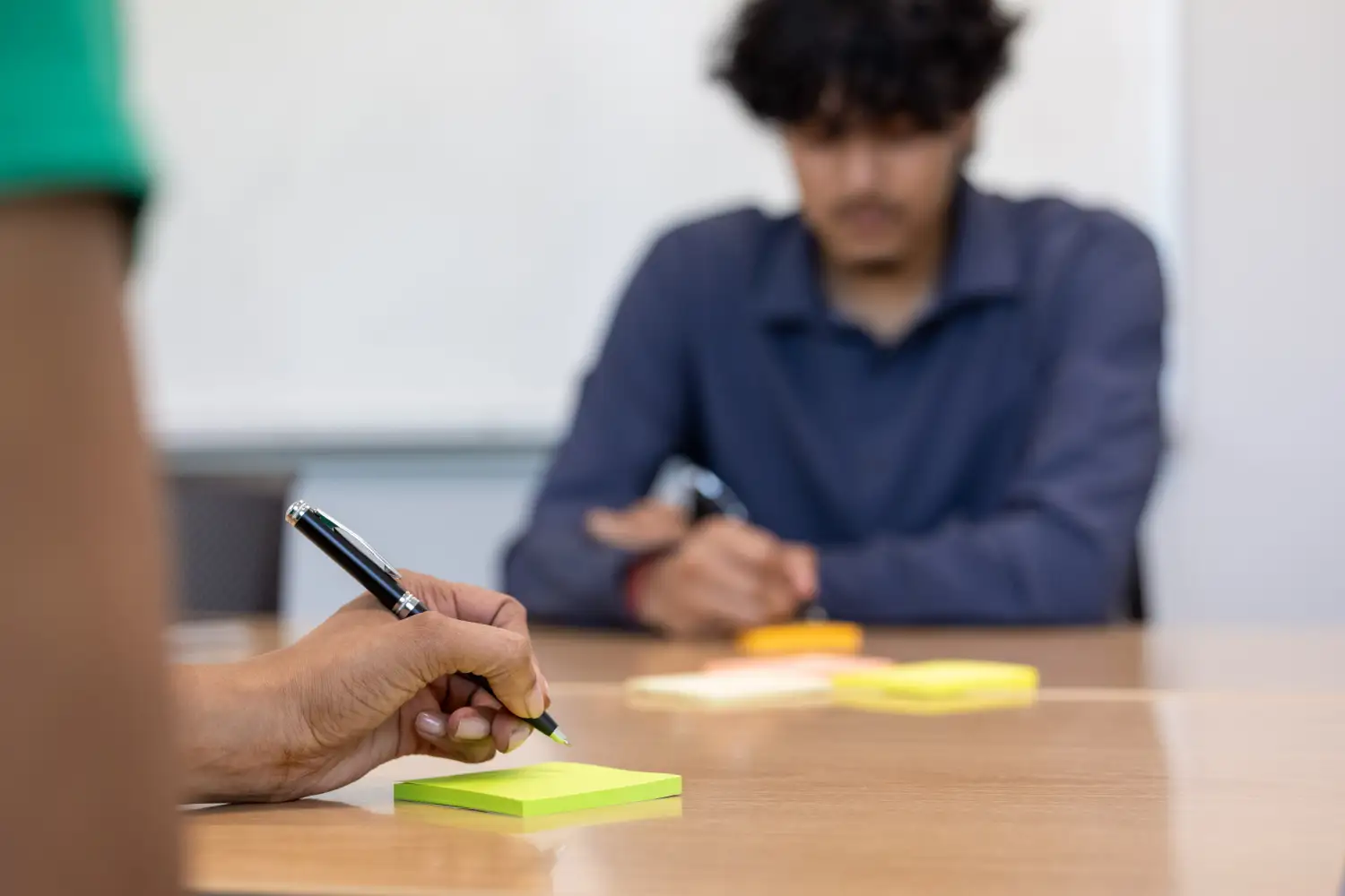 Customer success team brainstorming new customer success strategy to reduce churn