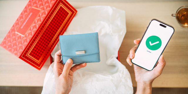 Woman using smart phone for online shopping at home – digital payment and e-commerce security