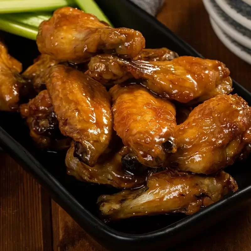 Franks Air Fryer Stingin' Honey Teriyaki Wings-800x800.webp