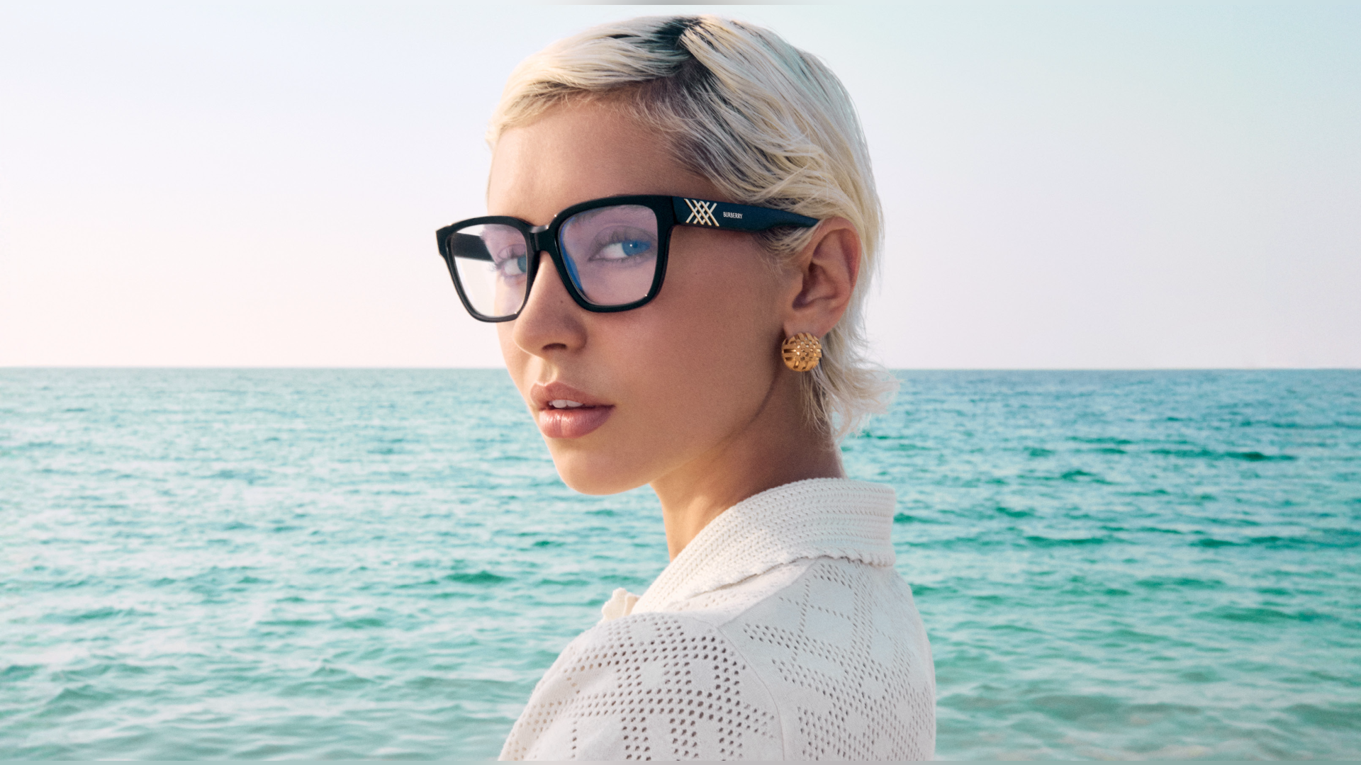 Burberry Spring/Summer 2026 eyewear collection at OPSM
