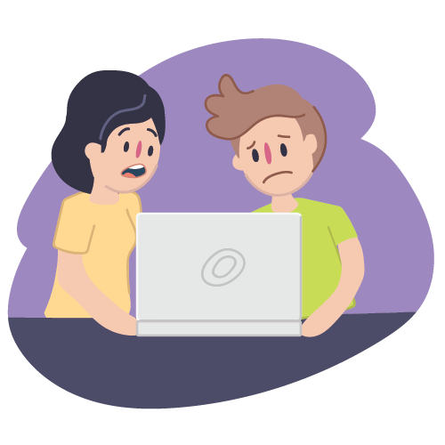 Get an adult to help you report suspicious behaviour
