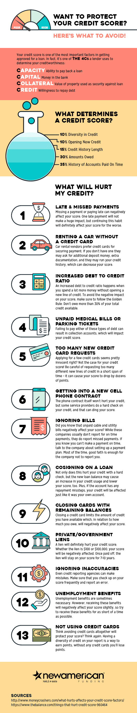 Credit Score Infographic