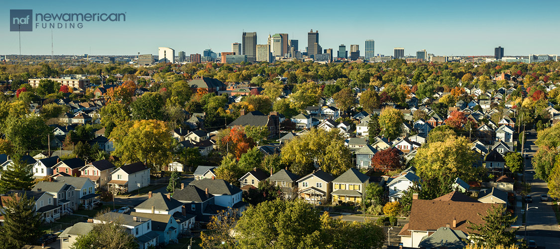 Columbus, Ohio landscape