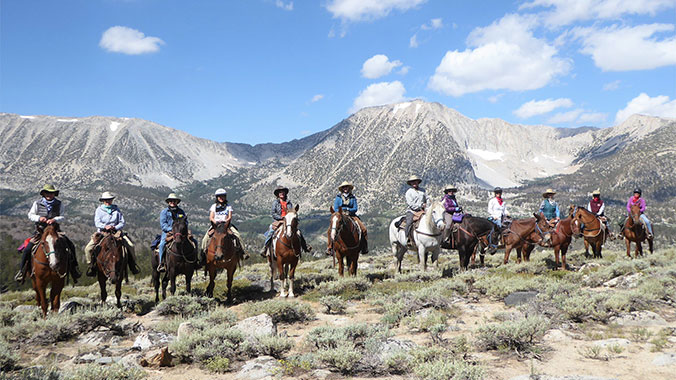 Sierra Nevada California, Horseback riding