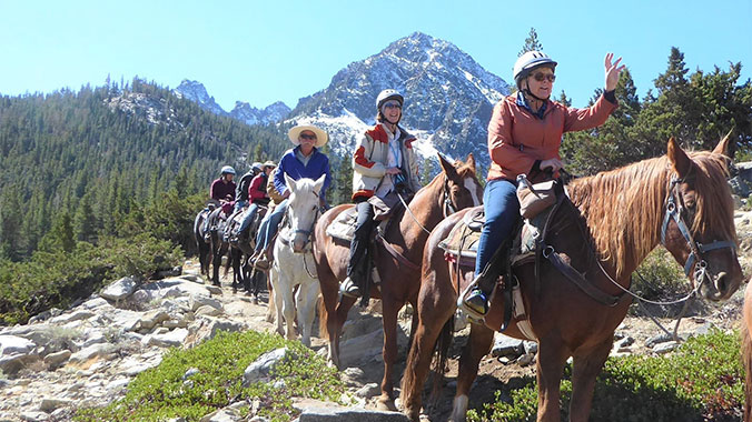 Sierra Nevada California, Horseback riding