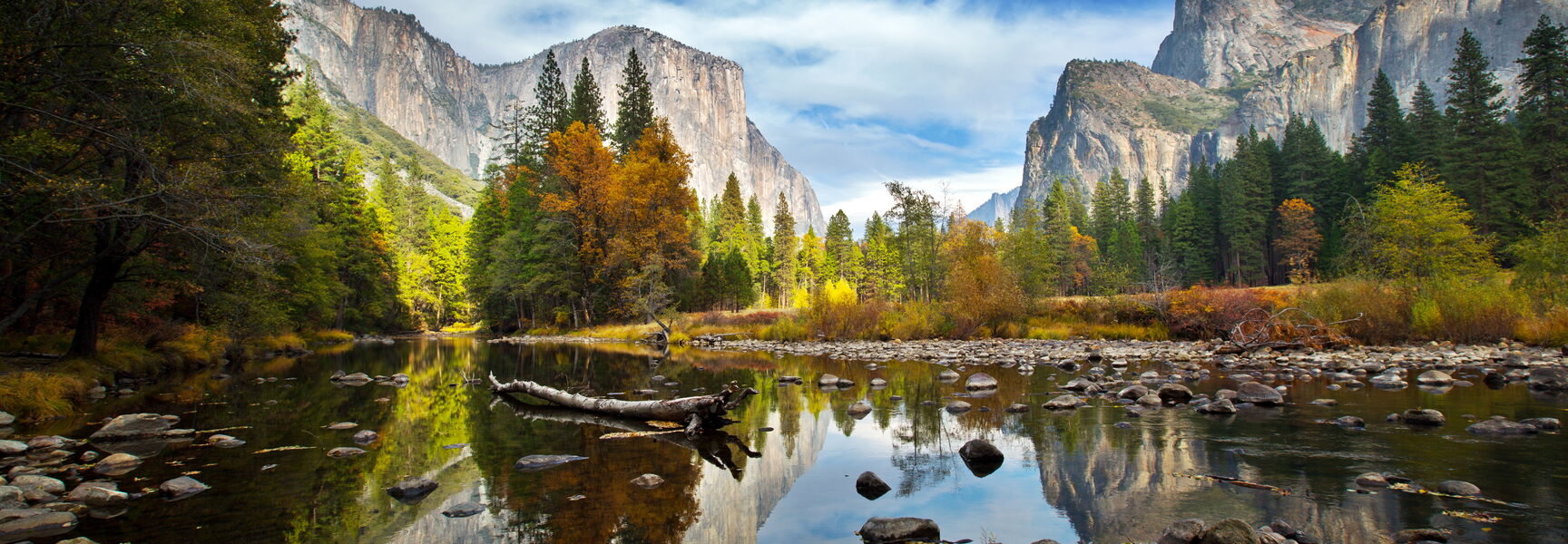 Yosemite El Capitan and River