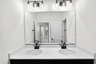 dual vanities with large mirror
