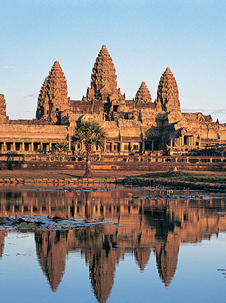 Angkor Wat and the Mekong River