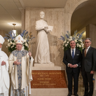 The statue of Blessed Father Michael J McGiveny was unveiled and dedicated on Friday December 8th, 2023 during the Mass of the Solemnity of the Immaculate Conception at the Basilica of the National Shrine of the Immaculate Conception.