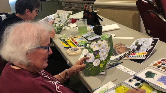 The Magic of Watercolor: Pen & Inks and Meditation for Relaxation and Joy