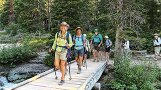 Hiking in Glacier National Park
