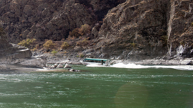 White Water Rafting with Grandchild Idaho